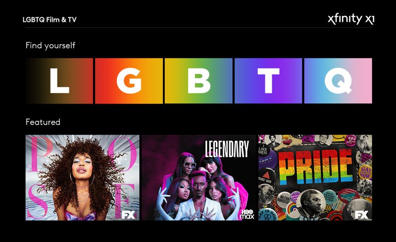 Xfinity Lgbtq Film And Tv Celebrates Pride